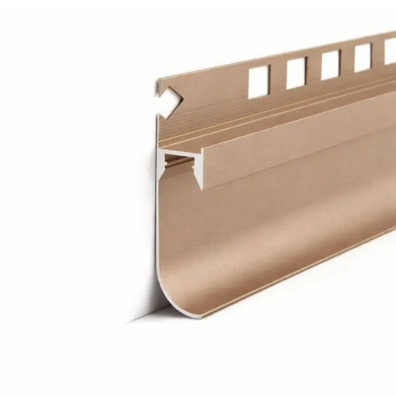 Profilé Aluminium Doré 2m pour Ruban LED
