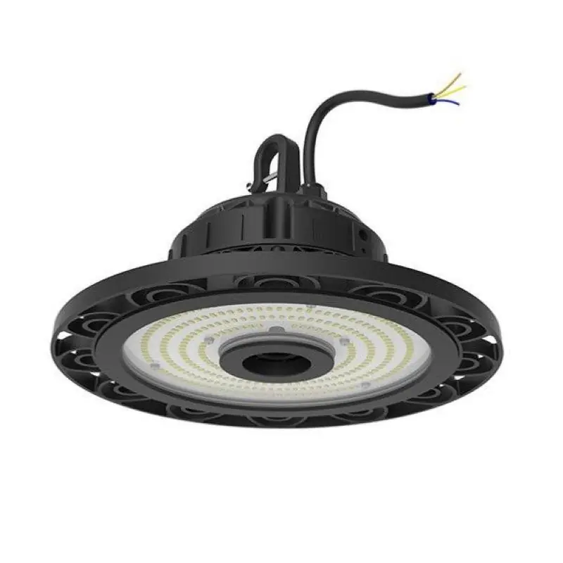 Suspension Industrielle 150W HighBay UFO LED Samsung IP65 Garantie 5 Ans