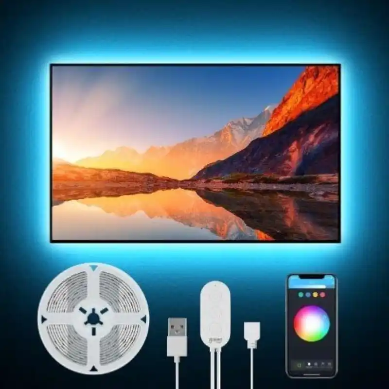 Ruban LED USB WiFi RGB 2.8M 5050 30LED\\/m