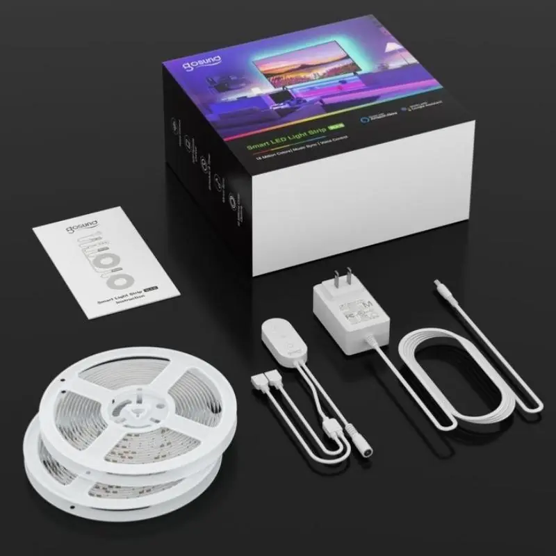 Ruban LED Connecté WiFi RGB 12V 2x5M 30LED\\/m