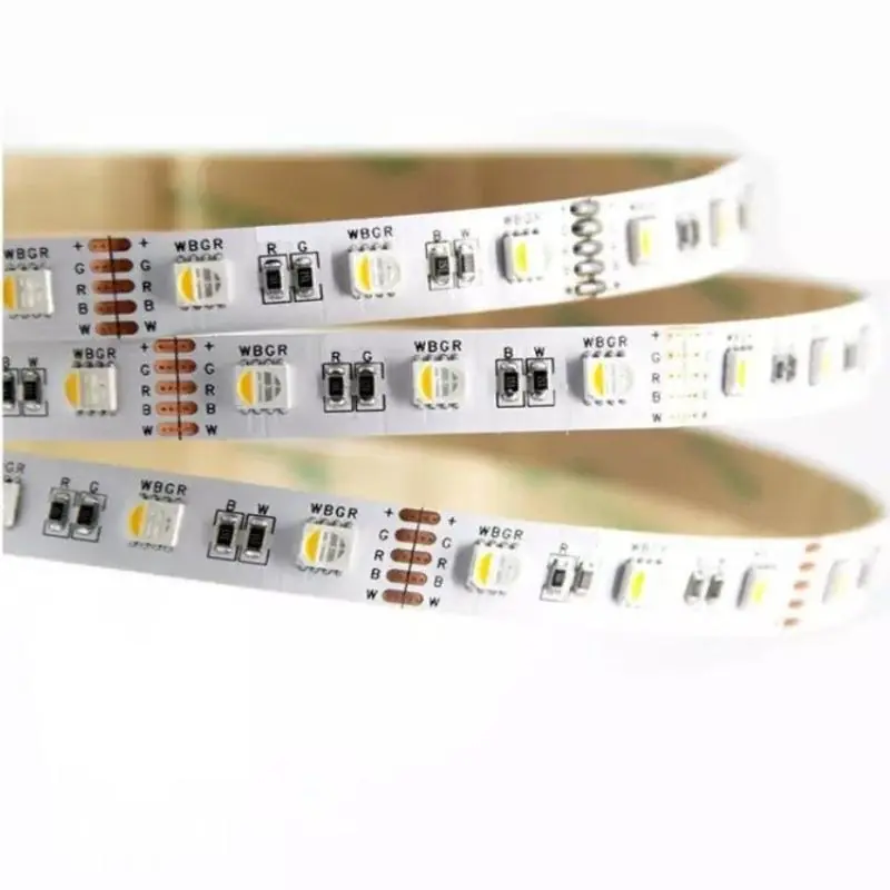 Ruban LED RGBWH 24V 80W 5M 5050 IP54 60LED\\/m