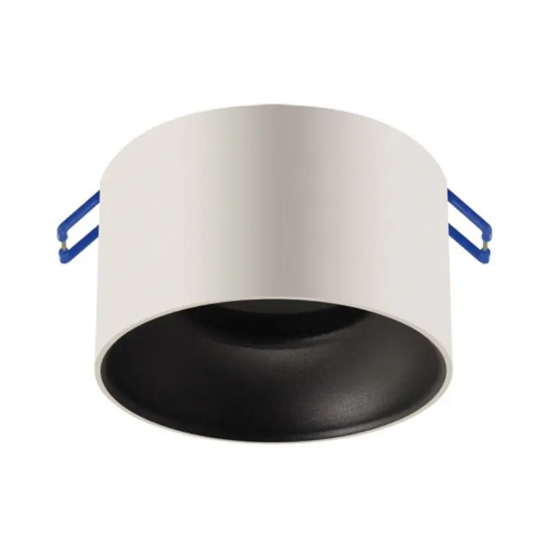 Spot Encastrable BLANC et NOIR pour Ampoule GU10