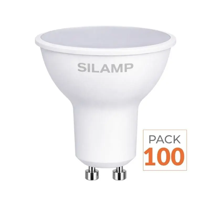 Ampoule LED GU10 8W 220V - Pack de 100