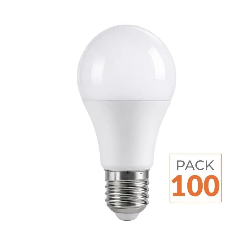 Ampoule LED E27 15W 220V A65 - Pack de 100
