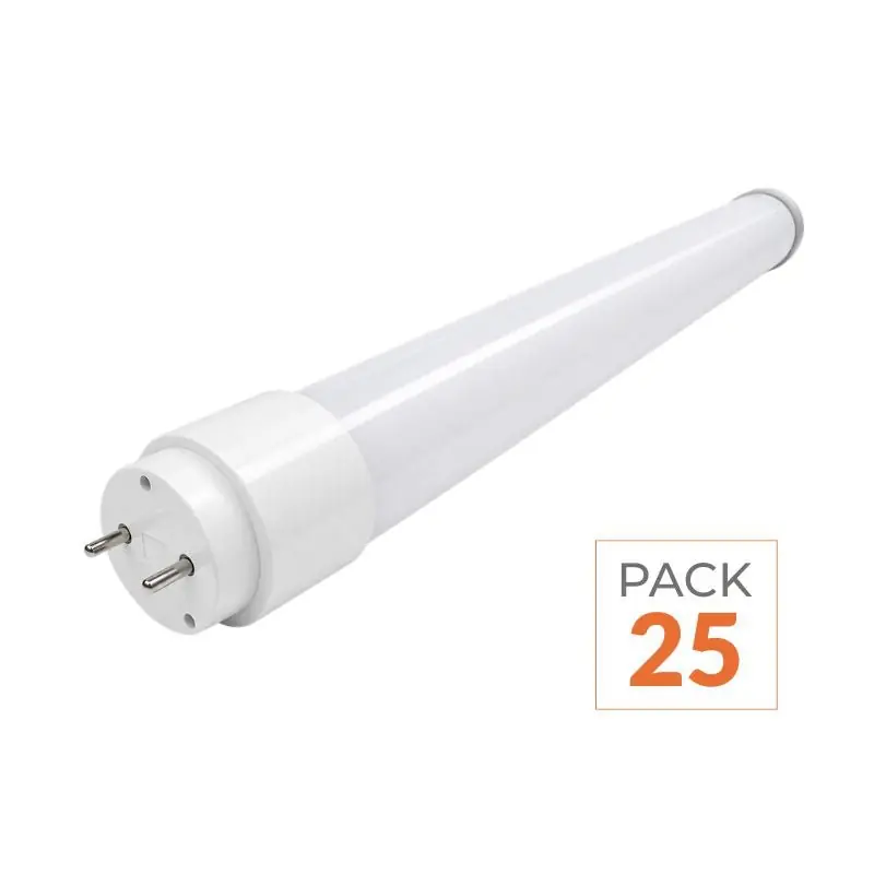 Tube Néon LED T8 120cm 12W - Pack de 25