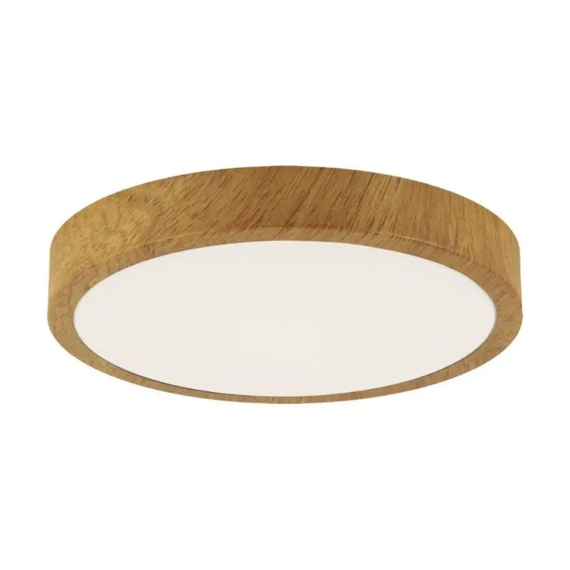 Plafonnier LED 18W Bois Chêne 28cm