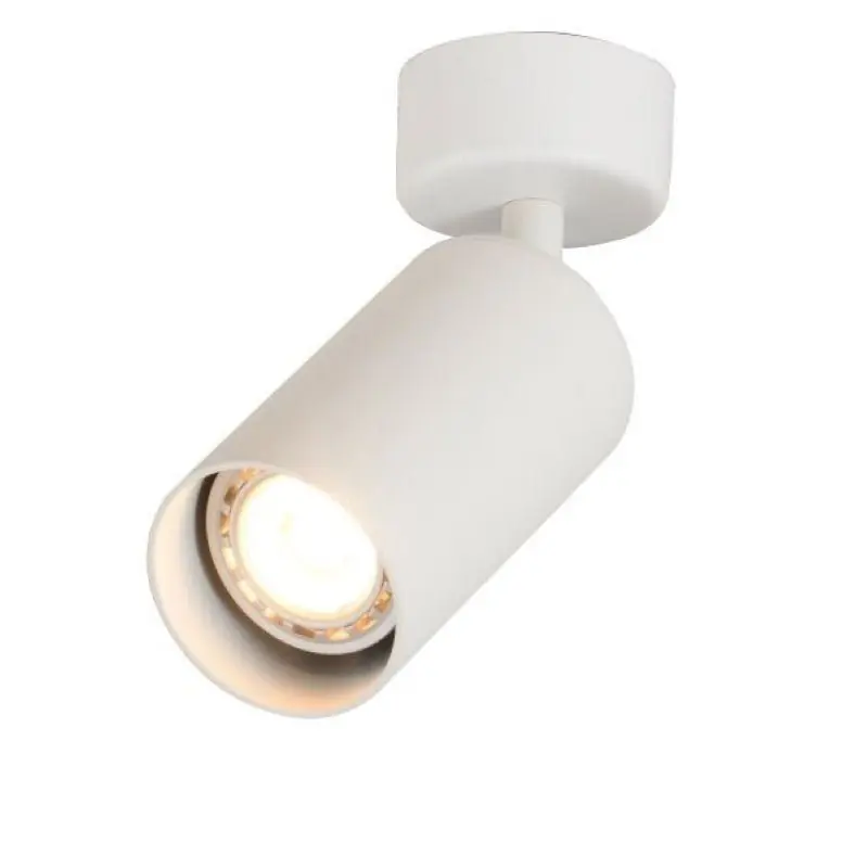 Spot LED en saillie Blanc Orientable pour Ampoule GU10