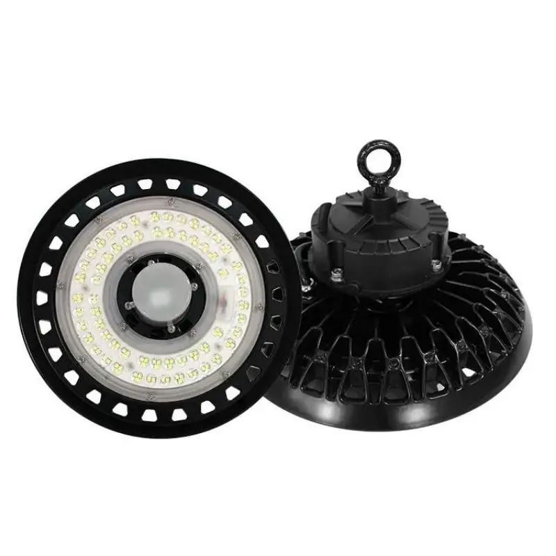 Suspension Industrielle UFO 100W 160lm\\/W avec Détecteur de mouvement