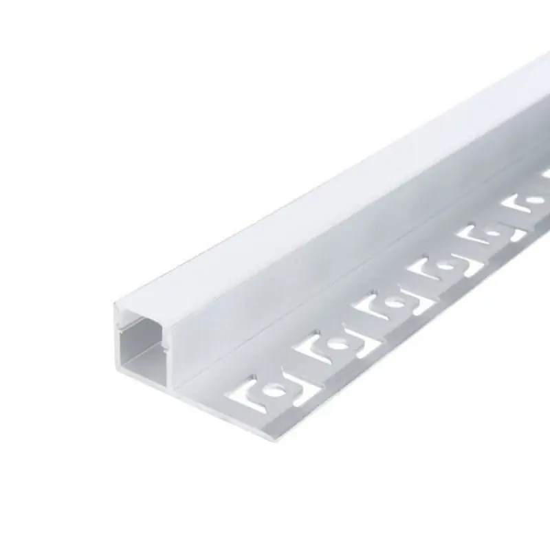 Profilé Aluminium Encastrable 2m Plafond pour Ruban LED