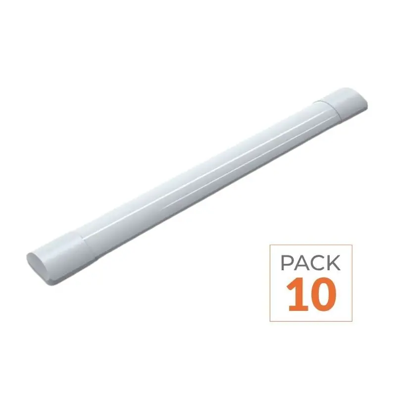 Réglette LED 150cm 50W IP40 - Pack de 10