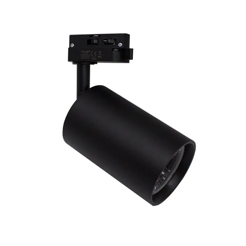 Spot LED sur Rail CCT Monophasé 30W 60° Noir - 3000K\\/4000K\\/6500K