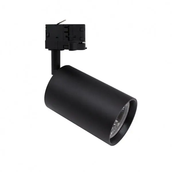 Spot LED sur Rail Triphasé CCT 30W 60° Noir - 3000K\\/4000K\\/6500K