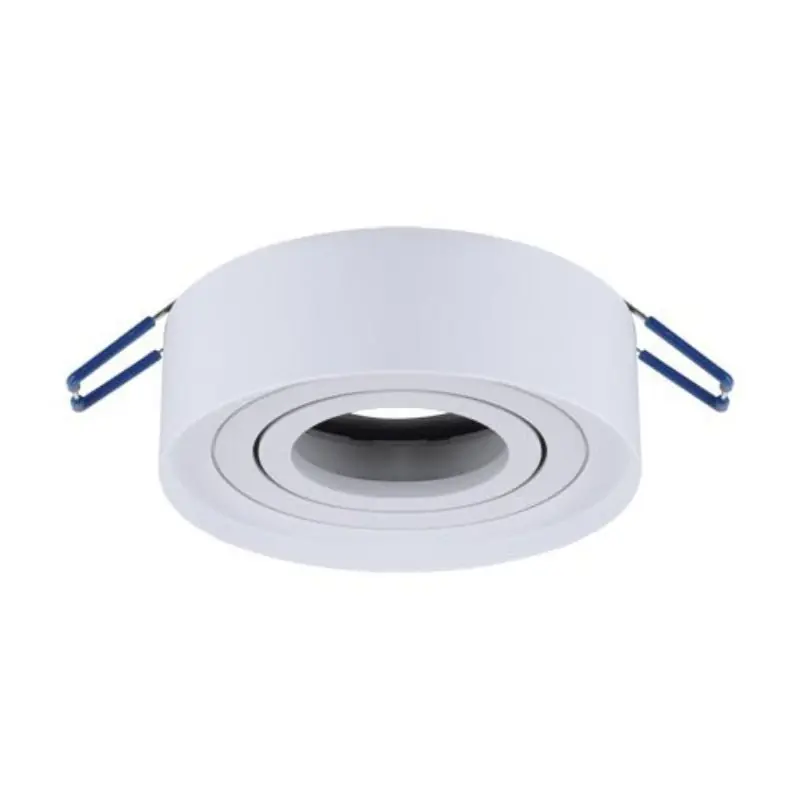 Spot Encastrable Orientable BLANC pour Ampoule GU10