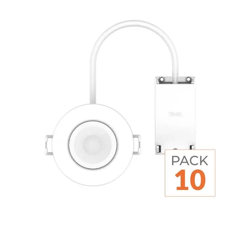 Spot Encastrable 6W Dimmable CCT IP65 BLANC - 3000K\\/4000K\\/6500K - Pack de 10