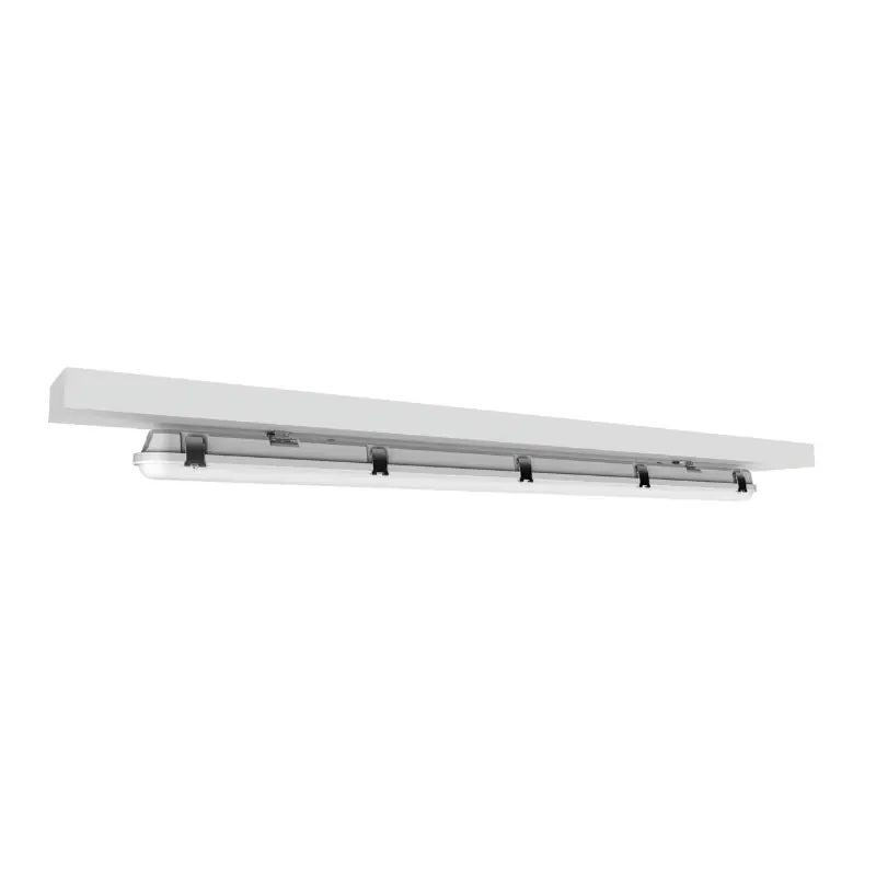 Réglette LED 120cm Étanche IP65 CCT 22\\/28\\/34\\/40W avec détecteur - 3000K\\/4000K\\/6500K
