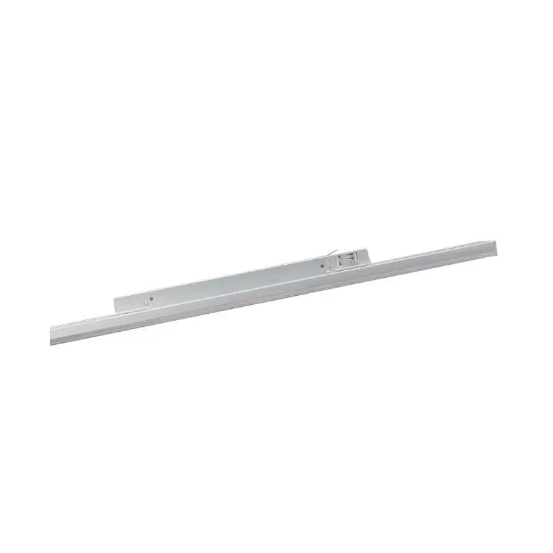 Spot Linéaire LED sur Rail Monophasé 60cm Blanc - Puissance Ajustable