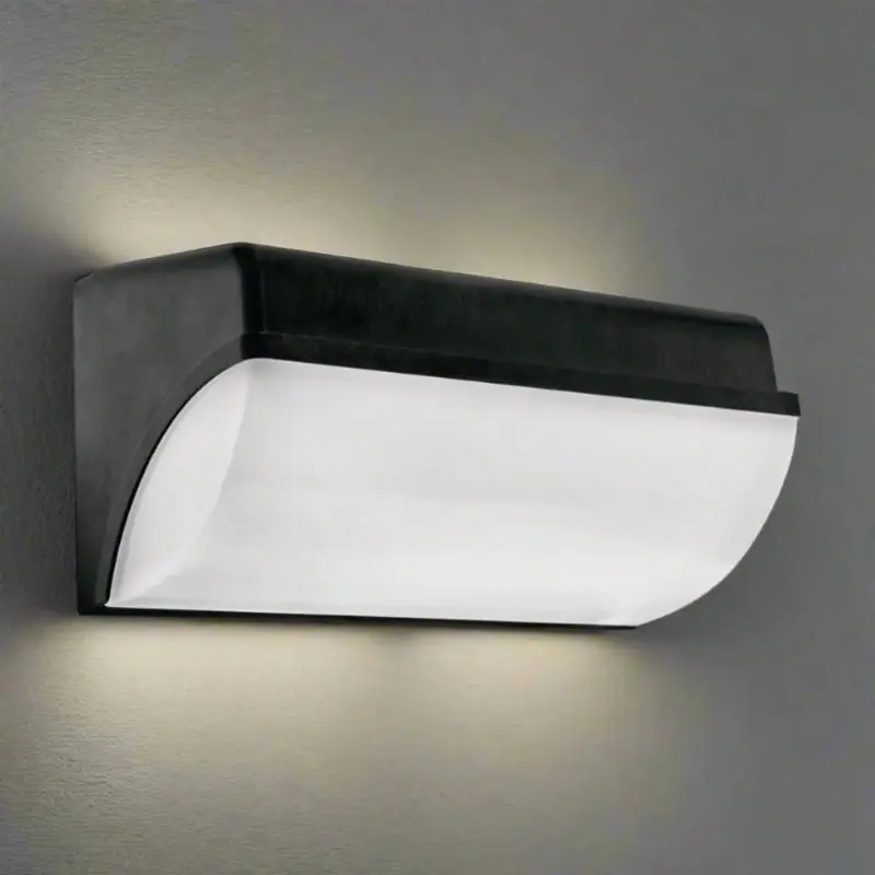 Applique Murale LED 30W Noire IP65 Température de Lumière Variable - 3000K\\/4000K\\/6000K