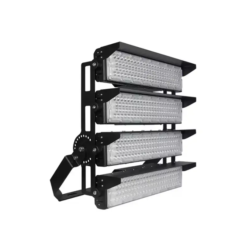 Projecteur LED Puissant Industriel 1000W 170lm\\/W IP66 Noir Orientable