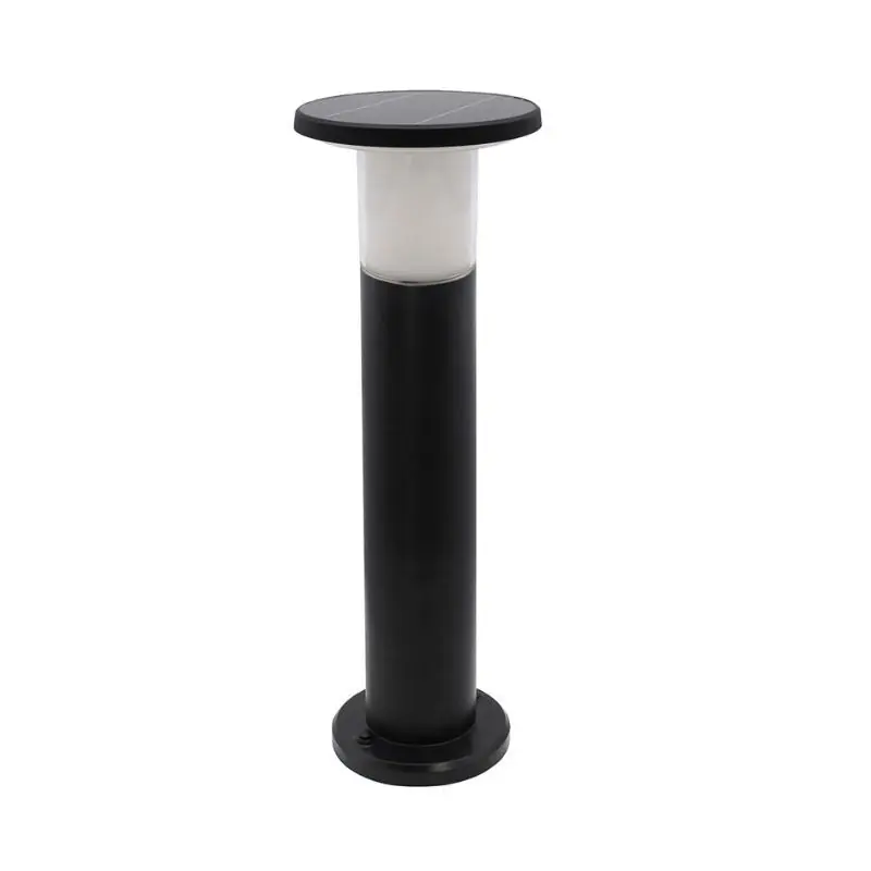 Borne de Jardin Solaire 60cm Noire 3000K\\/6400K
