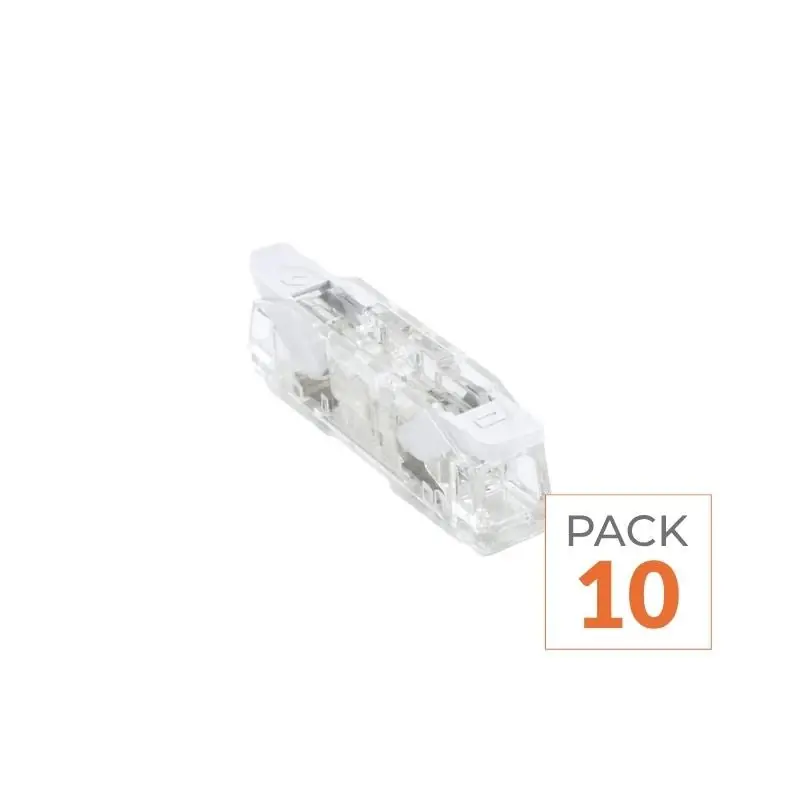 Borne de Connexion à levier 1 Entrée - Pack de 10