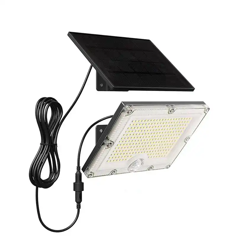 Projecteur Solaire 10W IP65 avec Détecteur de Mouvement PIR