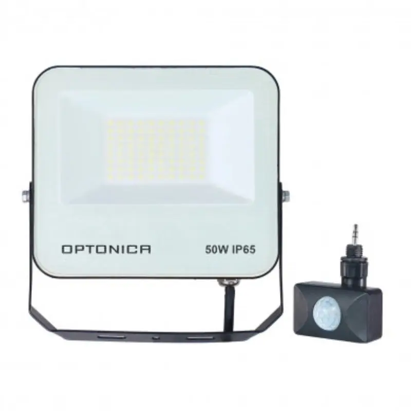 Projecteur avec Détecteur 50W IP65 CCT Noir\\/Bleu - 3000K\\/4000K\\/6000K
