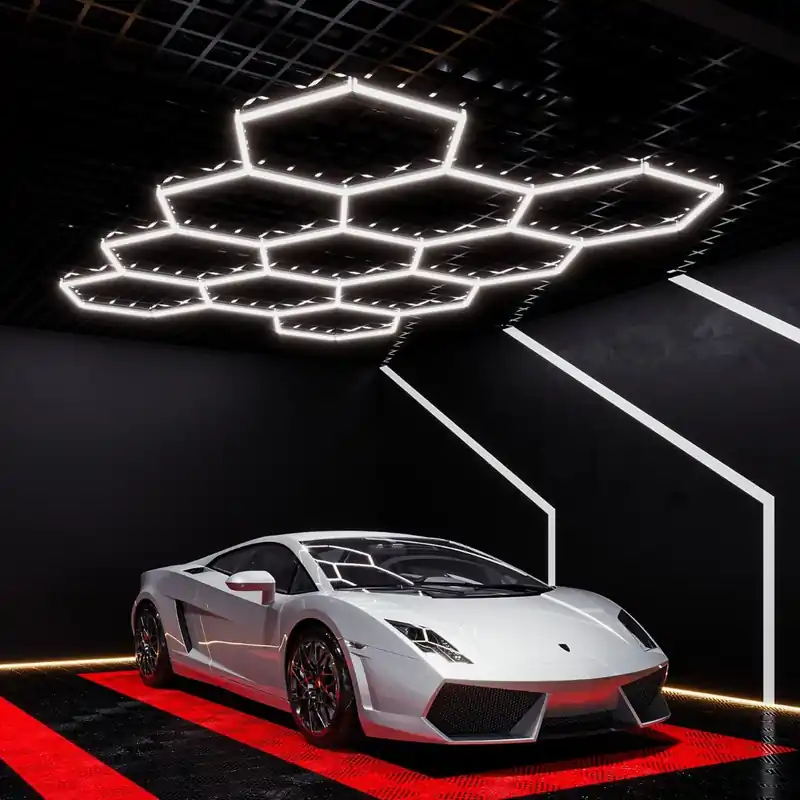 Kit 11 éclairages LED Hexagonal 299W - 110lm\\/W