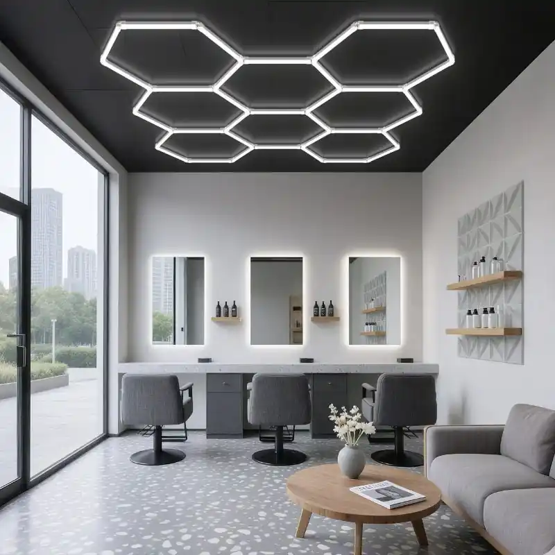 Kit 8 éclairages LED Hexagonal 227,5W - 100lm\\/W