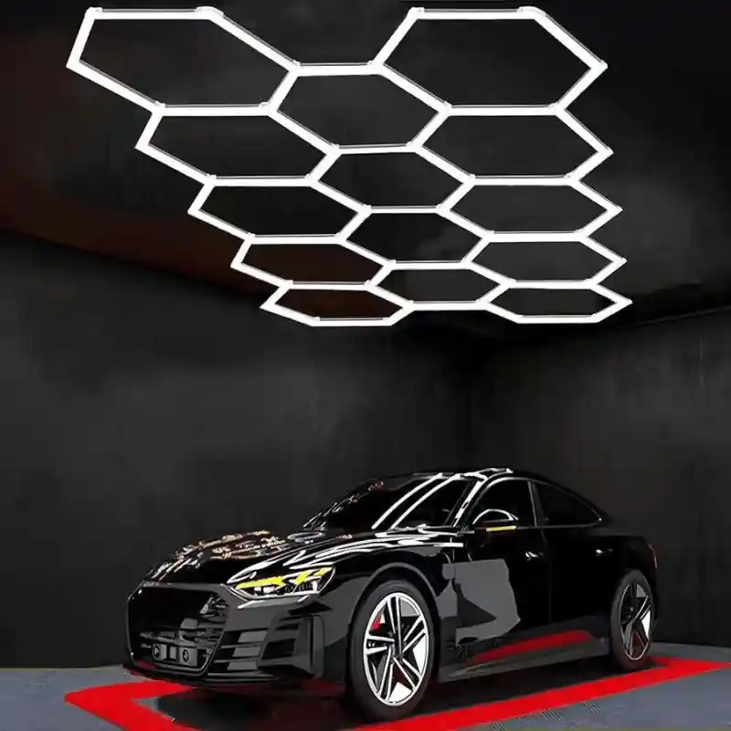 Kit 14 éclairages LED Hexagonal 370.5W - 110lm\\/W
