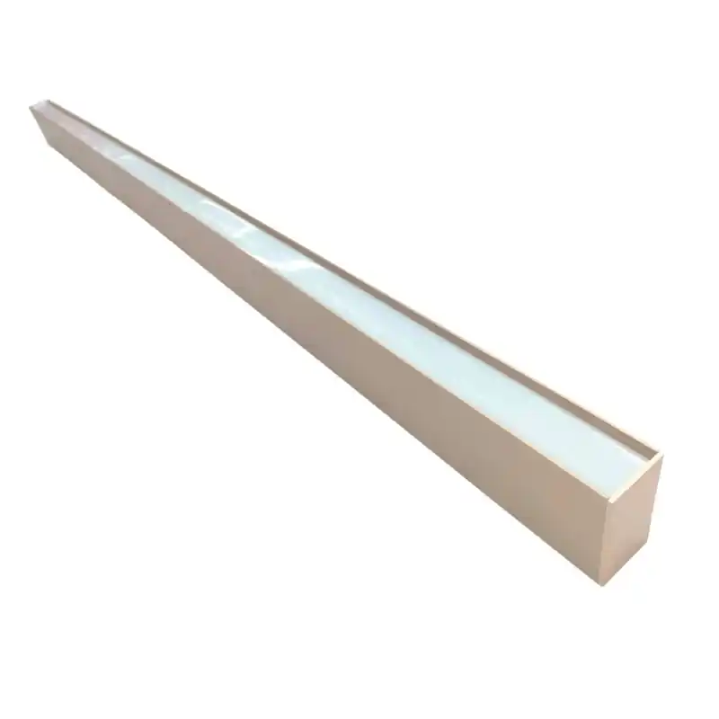 Suspension Linéaire 38W Effet Champagne Doré CCT - 2800K\\/4500K\\/6000K