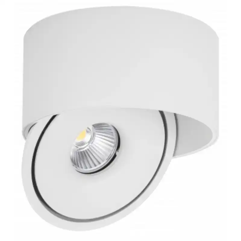 Spot LED en Saillie COB 30W Rond ø176mm Orientable CCT Blanc - 3000K\\/4000K\\/6000K