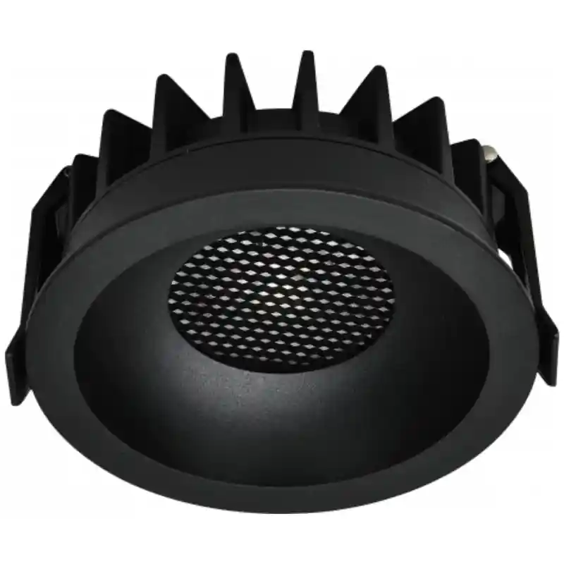 Spot LED Encastrable COB 20W Rond ø135mm CCT Noir - 3000K\\/4000K\\/6000K