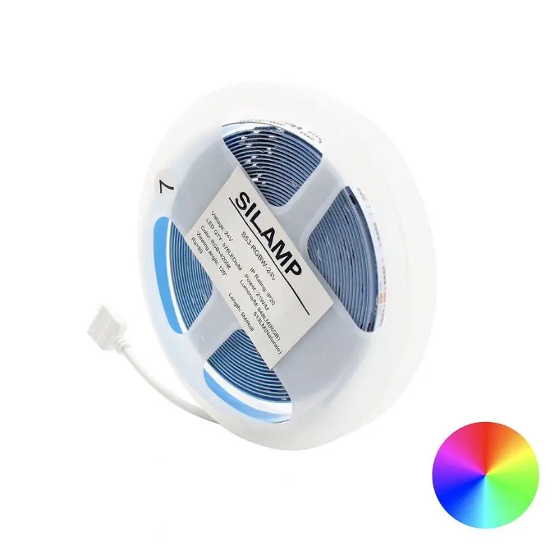 Ruban LED RGBW 24V 21W\\/m IP20 576LED\\/m