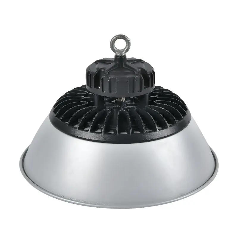 Cloche LED Industrielle 200W 90° ARGENT 150lm\\/W - Garantie 5 ans