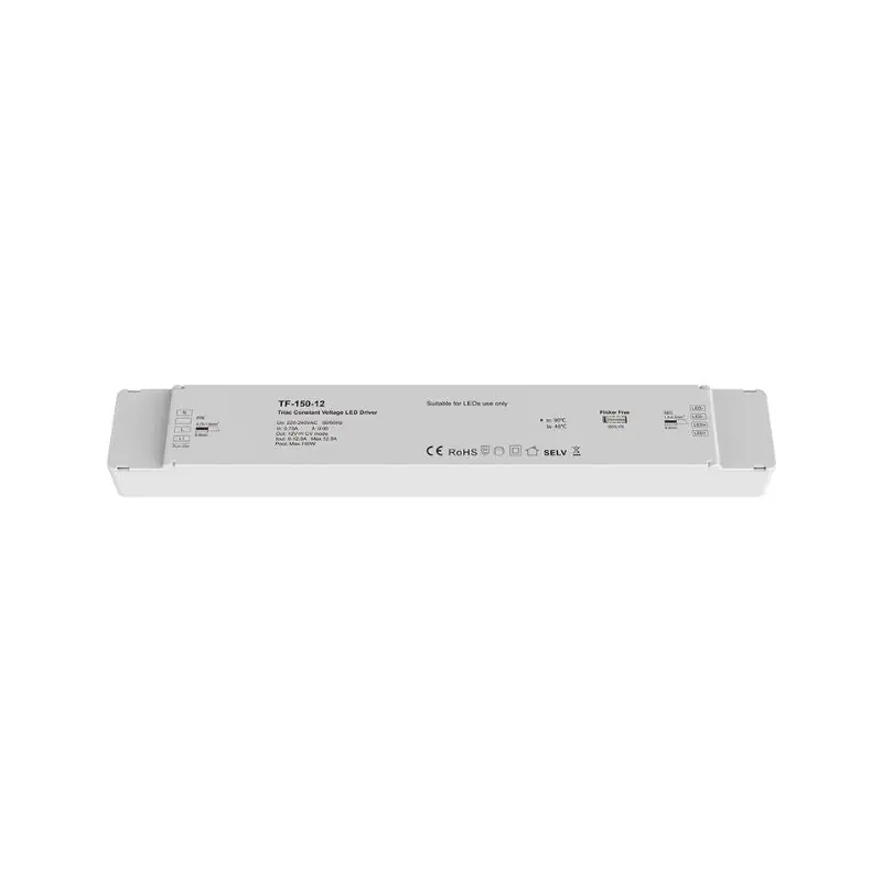 Transformateur LED 220V 12V 150W 12,5A TRIAC Dimmable \\/ Push Dim