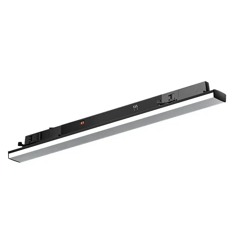 Linéaire sur Rail Triphasé 15-30W Ajustable 60cm 120° CCT Noir - 3000K\\/4000K\\/6000K