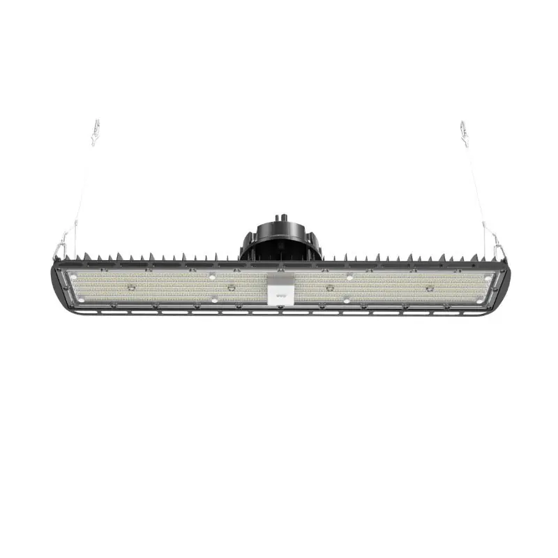 Suspension LED industrielle linéaire 150W\\/200W\\/250W 185lm\\/w avec Détecteur de Mouvement - Garantie 5 ans