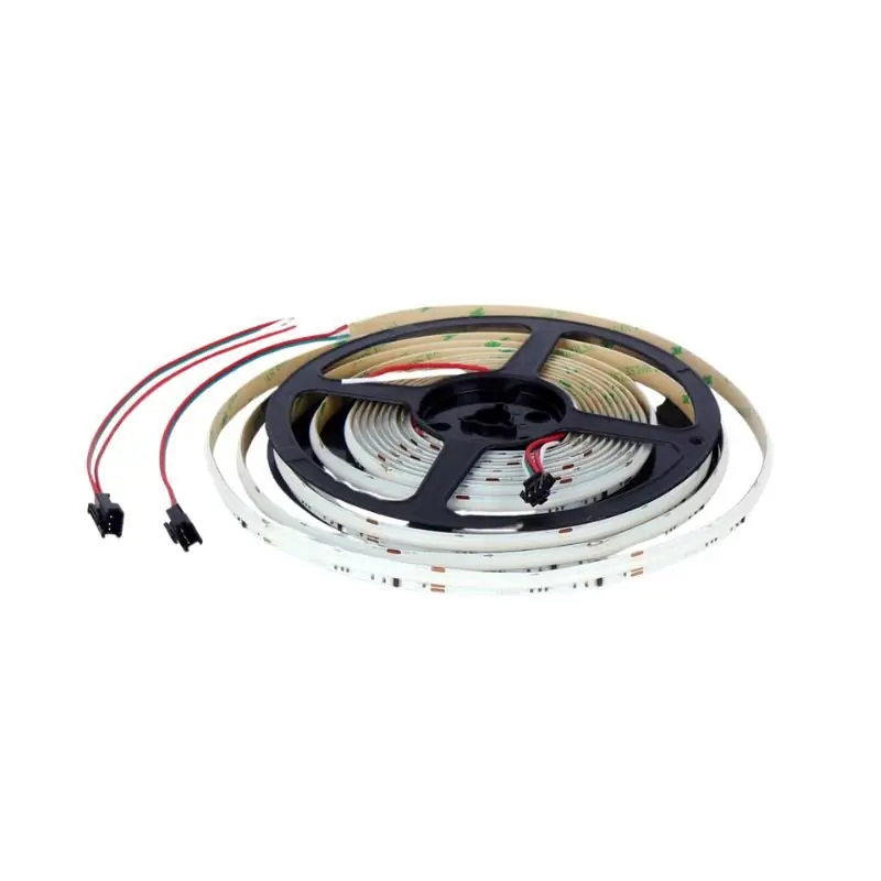 Ruban LED 5m COB 24V RGBW 21W IP20 DIGITAL SPI 10mm