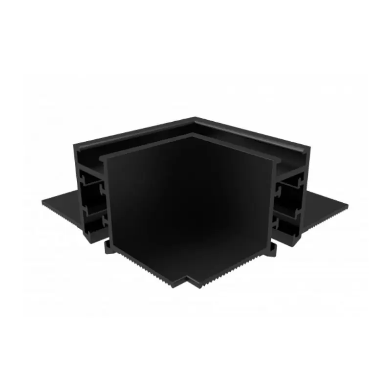 Jonction en L 90° pour Rail Magnétique M05 Encastré 48V