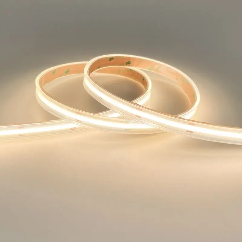 Ruban LED COB 5M 24V IP65 320LED\\/m 8.7W\\/m 10mm