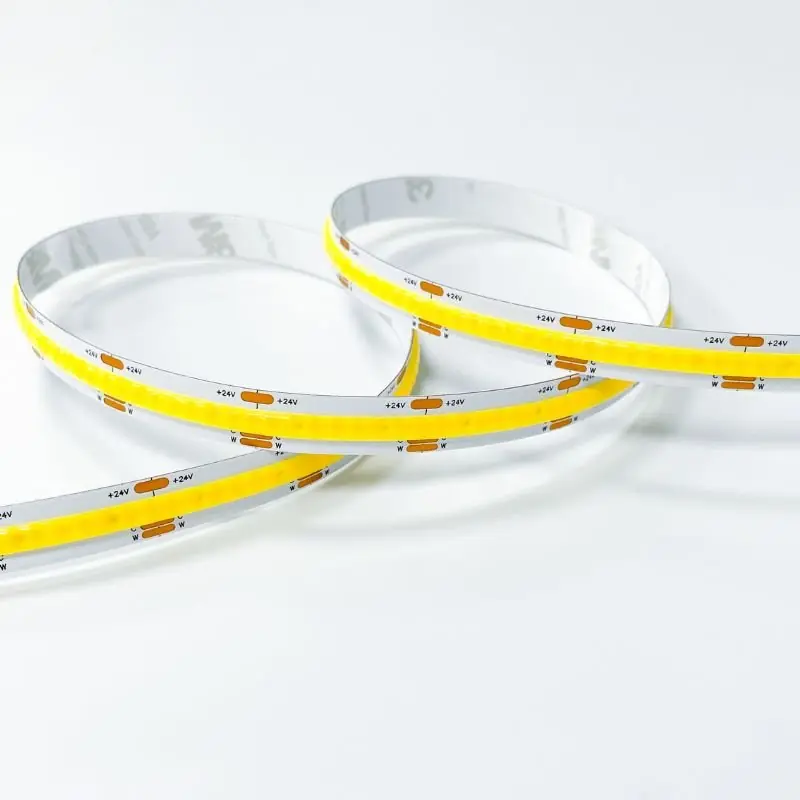 Ruban LED COB CCT 5M 24V IP20 608LED\\/m 8.2W\\/m 10mm - 2700K\\/4000K\\/6000K