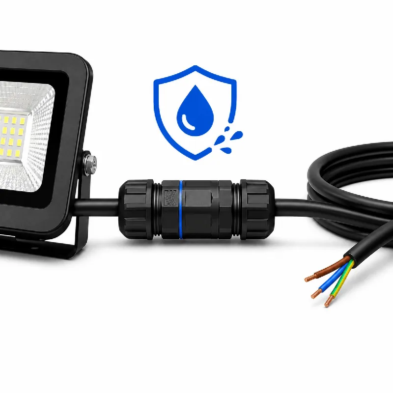 Extension de Câble 1m + Connecteur Étanche