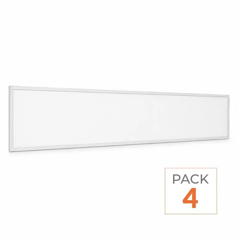 Panneau LED Slim 150x30 40W 120lm\\/W Sans Flicker - Pack de 4