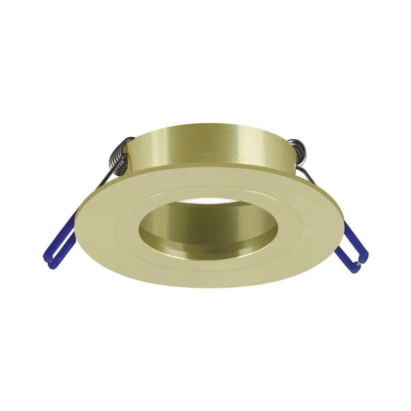Support Spot Encastré GU10 Rond Doré