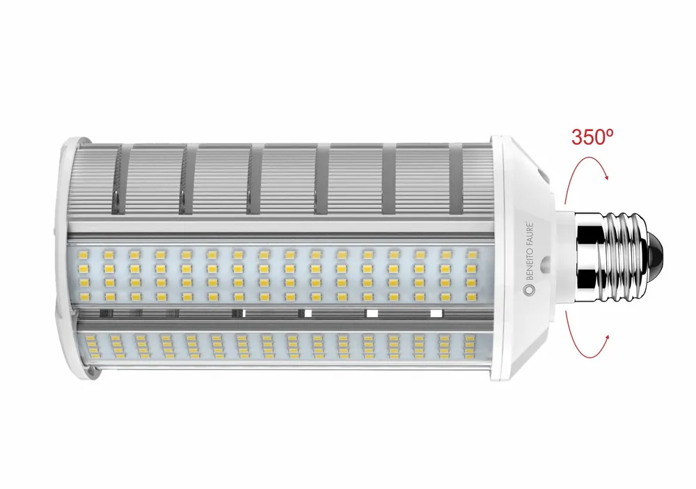 Ampoule LED puissante d'extérieur à visser (9000 lumens max)