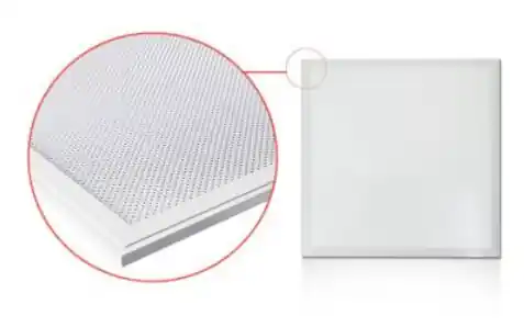 Panneau LED UGR<17 faible prismatique de 60 x 60 cm