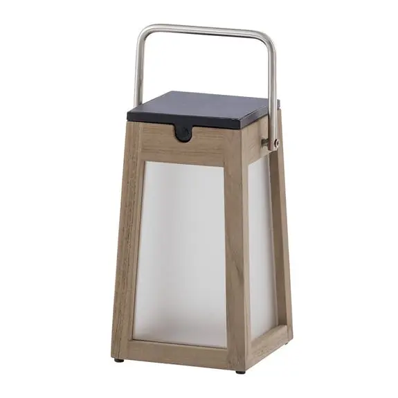 Lanterne solaire TECKA Teck vieilli