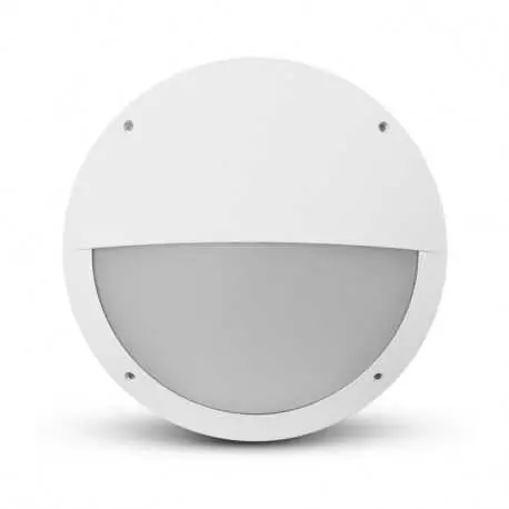 Hublot LED asymétrique rond ∅300mm 18W IP65 IK10 avec\\/sans détection