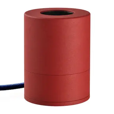 Socle filaire POP rouge pour Ampoule Message in the Bulb