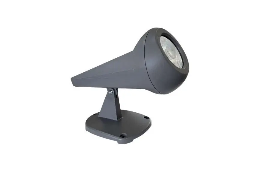 Spot solaire gris carbone OJE 3000K 600lm 24° IP66